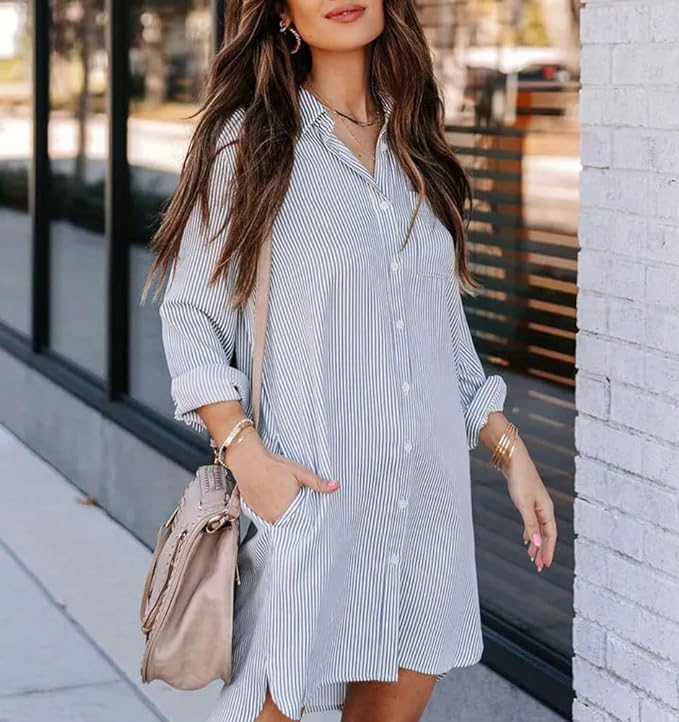 women shirt dress, 