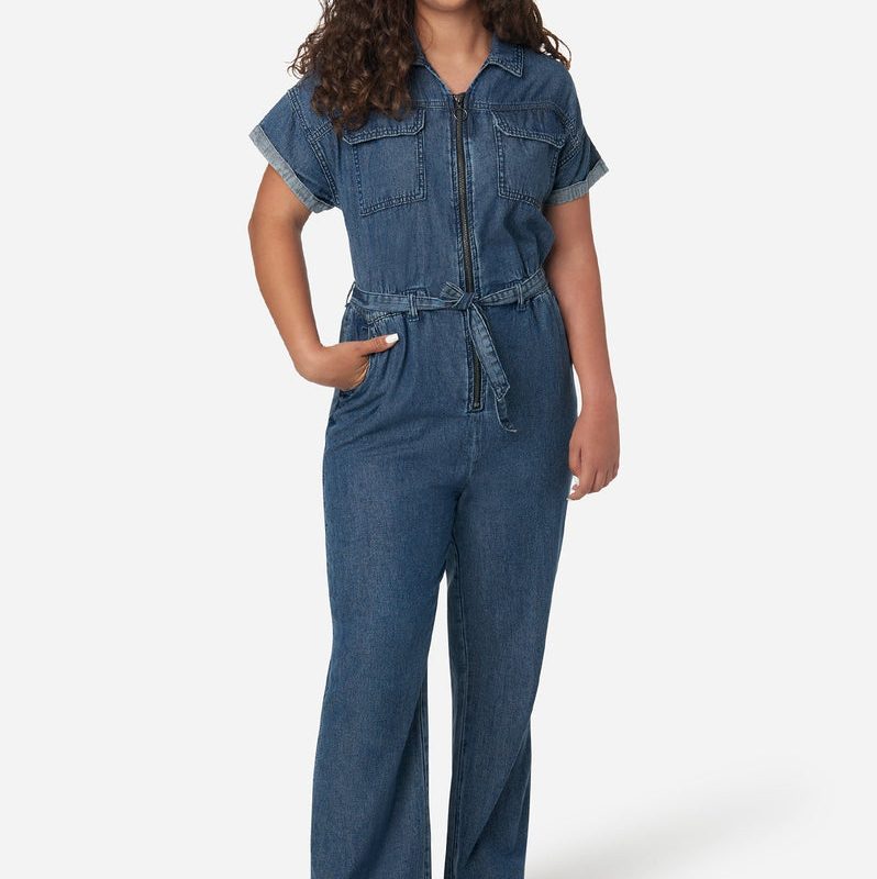 jean jumpsuit 