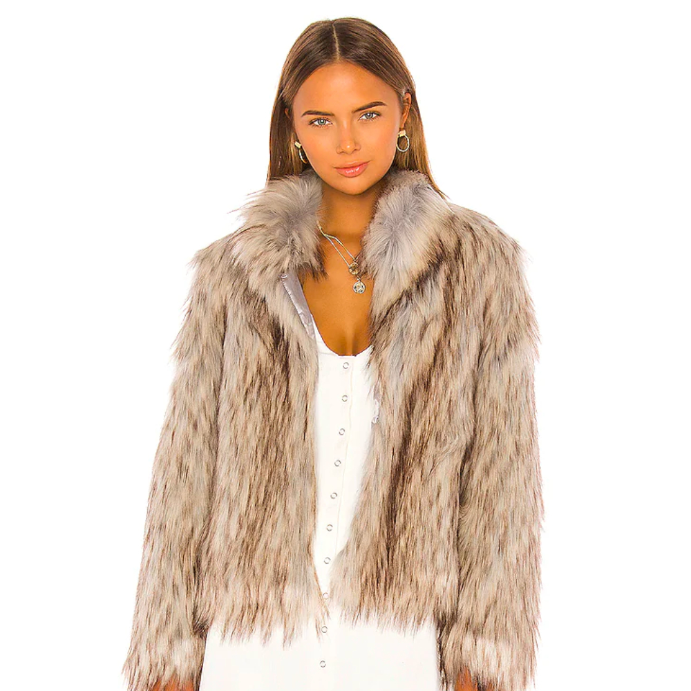 faux fur coat women