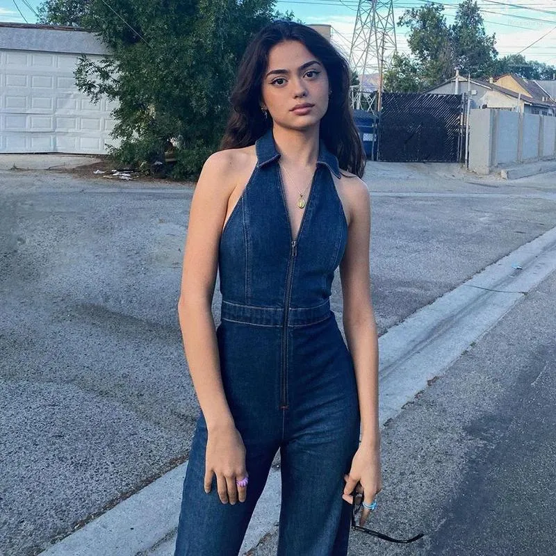 good American jean jumpsuit