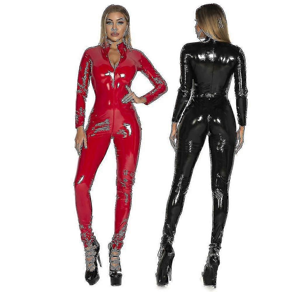 latex jumpsuit