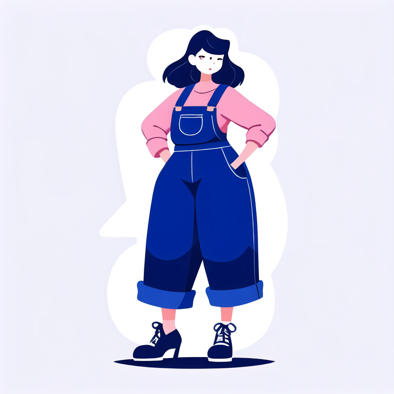 plus size overalls