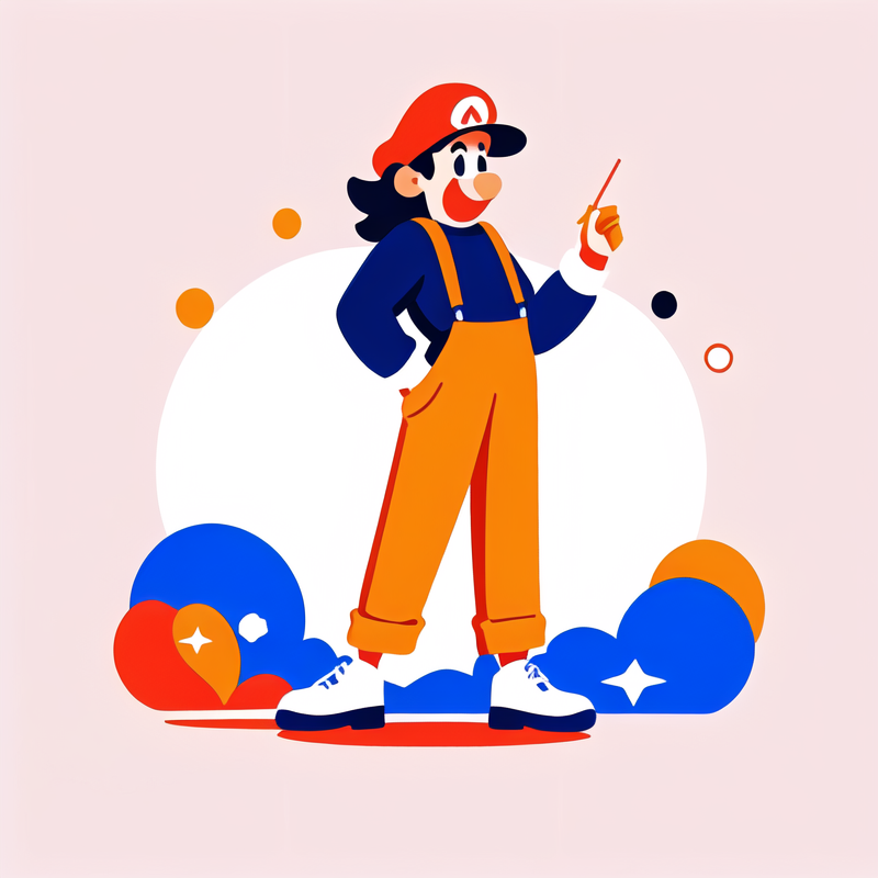 mario overalls